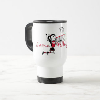Caneca Térmica "Eu sou uma Garota de Voleibol"
