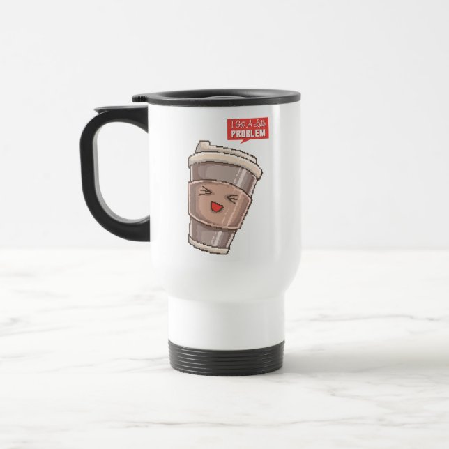 Caneca Térmica Eu Tenho Um Grande Problema (Esquerda)