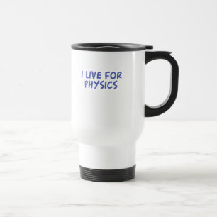 Caneca Térmica Eu vivo para a física