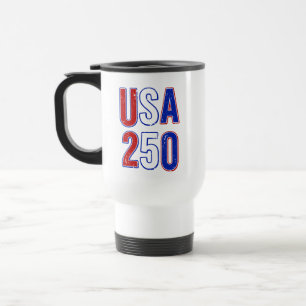 Caneca Térmica EUA 250º Aniversário 1776-2026 Patriótico American