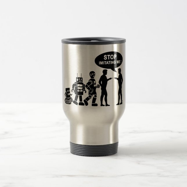 Caneca Térmica Evolução do robô (Centro)