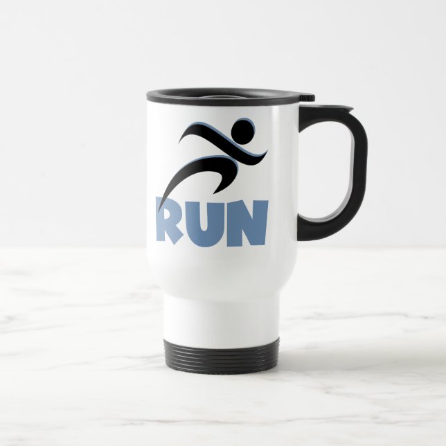 Caneca Térmica Executar azul (Direita)
