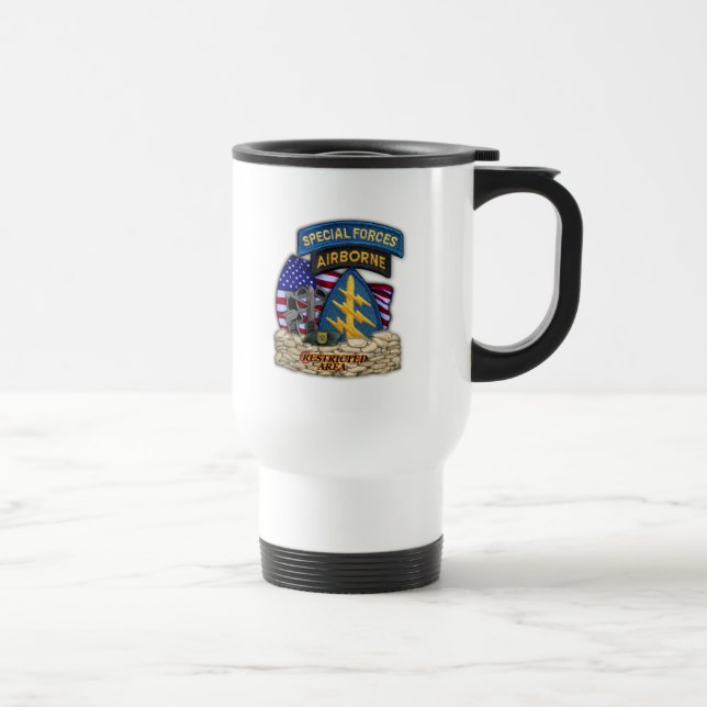 Caneca Térmica exército 1rua Forças especiais do Fort Lewis veter (Direita)