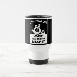 Caneca Térmica Expatriados Expatriados No Exterior Famílias E Pre