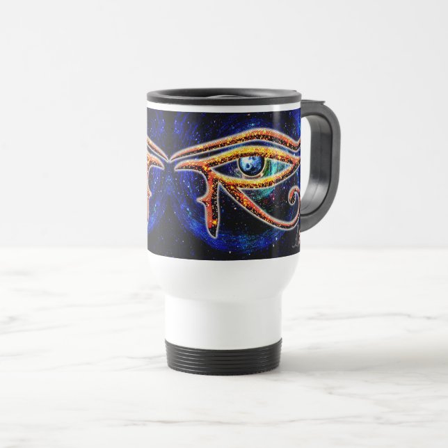 Caneca Térmica Eye Of Horus (Frente Esquerda)