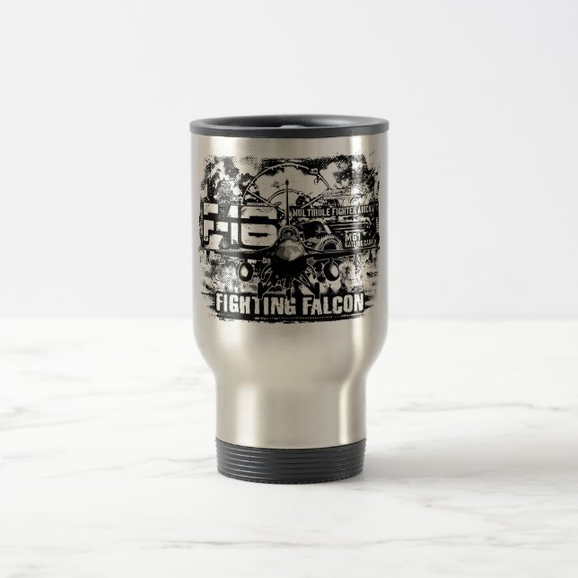 Caneca Térmica F-16 Falcão de Luta (Centro)