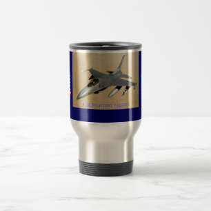 Caneca Térmica F-16 Lutando contra a Falcon Mug