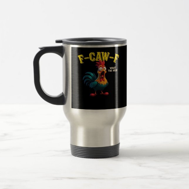 Caneca Térmica F Caw F Design Clássico  (Esquerda)