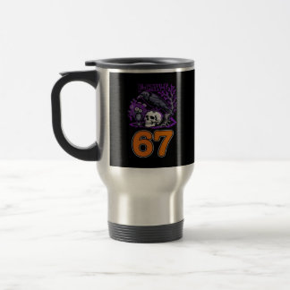 Caneca Térmica F-Caw-F Frango Halloween Clássico Divertido Modern