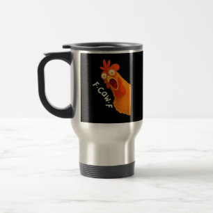 Caneca Térmica F-Caw-F Frango Retro Clássico