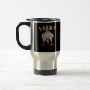 Caneca Térmica F Caw F Galinha Engraçada Estilo Clássico Retro Le