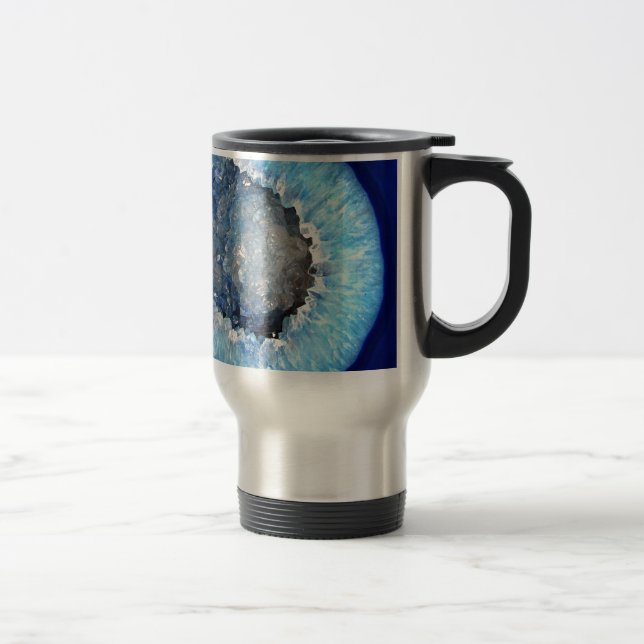 Caneca Térmica Falln Blue Crystal Geode (Direita)