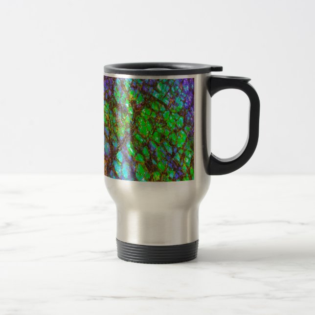 Caneca Térmica Falln Peacock Ammolite (Direita)