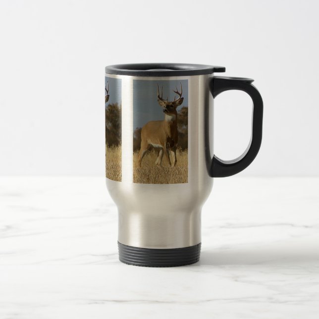 Caneca Térmica Fanfarrão do Whitetail do outono (Direita)