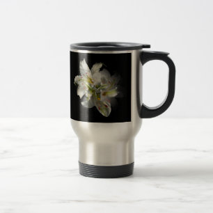 Caneca Térmica Fantasia dos lírios brancos