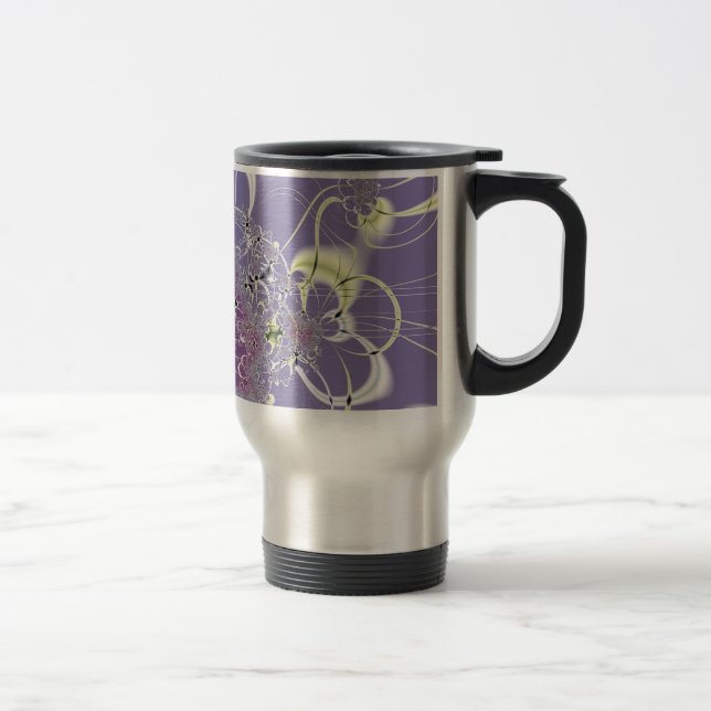 Caneca Térmica Fantasia Roxa (Direita)