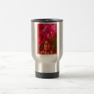 Caneca Térmica Fantasma Nativo Americano de Touro Sentado