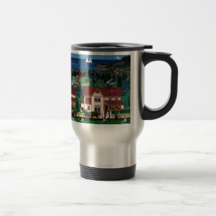 Caneca Térmica Farol de Cape Blanco e a Casa Hughes
