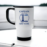 Farol náutico com nome do capitão ou do barco