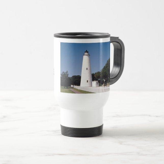 Caneca Térmica Farol Ocracoke (Frente Esquerda)
