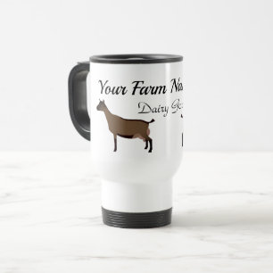 Caneca Térmica Fazenda Personalizada Oberhasli Dairy Goat