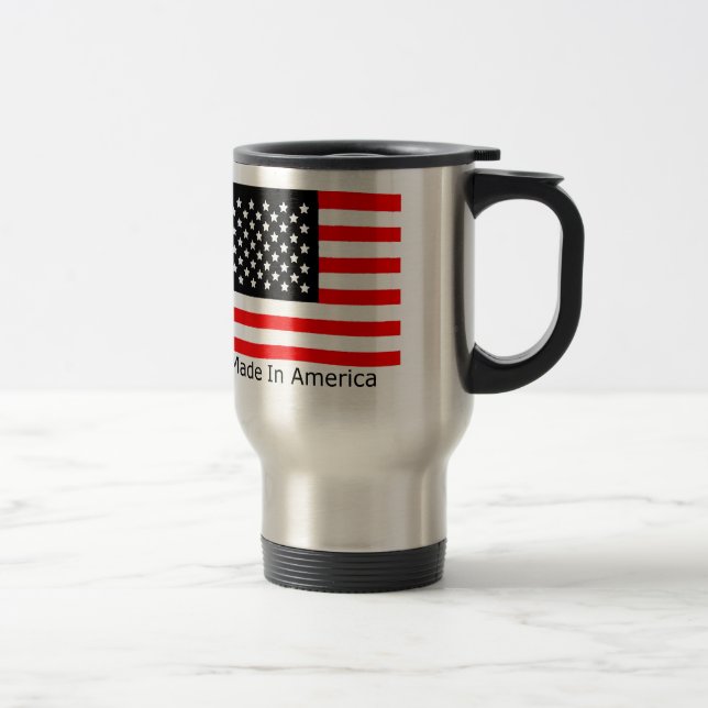 Caneca Térmica Feito no copo de café de América (Direita)