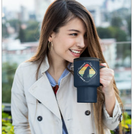 Caneca Térmica Felicidade tem patas Design