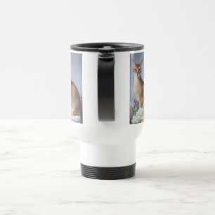 Caneca Térmica Feline Serena – Gato Abissínio