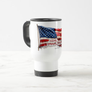 Caneca Térmica Feliz 4 de julho - Dia da Independência