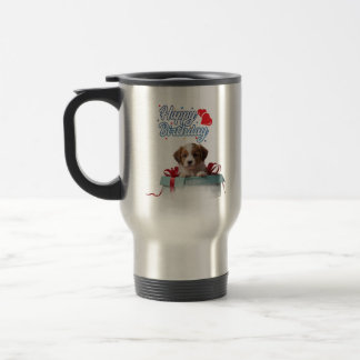 Caneca Térmica Feliz Aniversário Cachorrinho