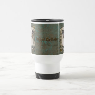 Caneca Térmica Feliz aniversario - patas de pedra - pastor