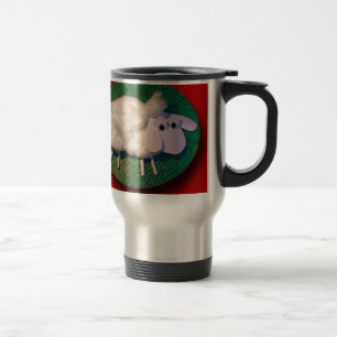 Caneca Térmica Feliz ano novo da ovelha 2015 #1
