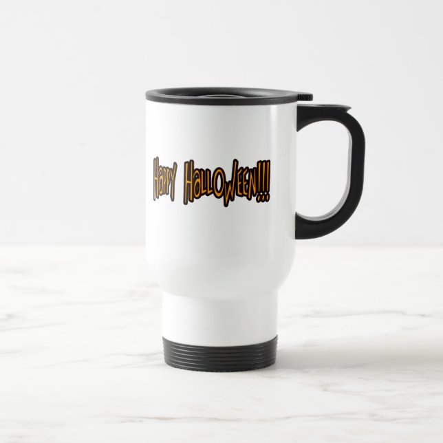 Caneca Térmica Feliz Dia das Bruxas (Direita)