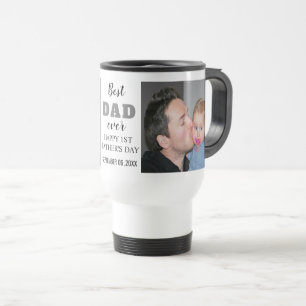 Caneca Térmica Feliz Dia de os pais 1rua 20XX - Melhor Pai já Fo