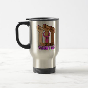 Caneca Térmica Feliz Dia Internacional da Mulher inspira inclusão