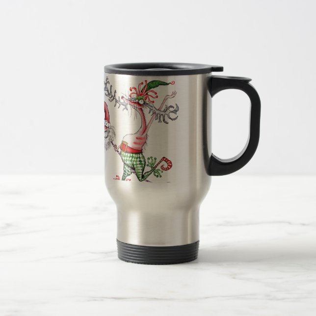 Caneca Térmica feliz do fazer (Direita)
