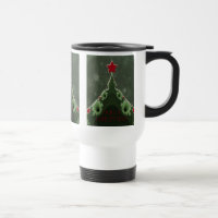 Feliz Natal - Árvore Fractal e Estrela