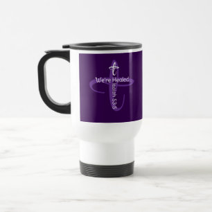 Caneca Térmica Feliz Natal Bíblia de cura Versa Cruz