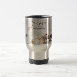 Caneca Térmica Feliz Natal e Feliz ano novo, dezembro