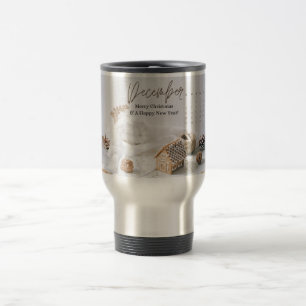 Caneca Térmica Feliz Natal e Feliz ano novo, dezembro