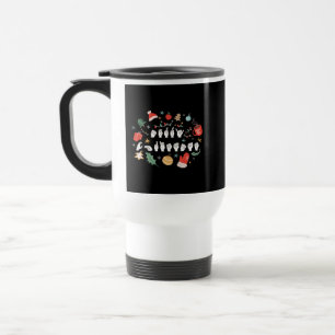 Caneca Térmica Feliz Natal - Língua de Sinais Americana III