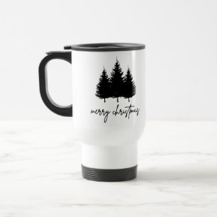 Caneca Térmica Feliz Natal minimalista Férias