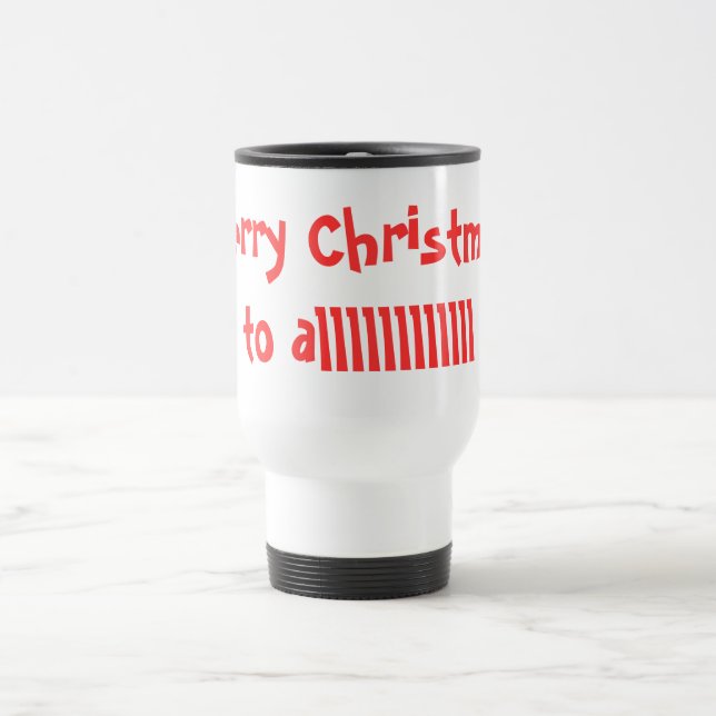 Caneca Térmica Feliz Natal para todos (Centro)