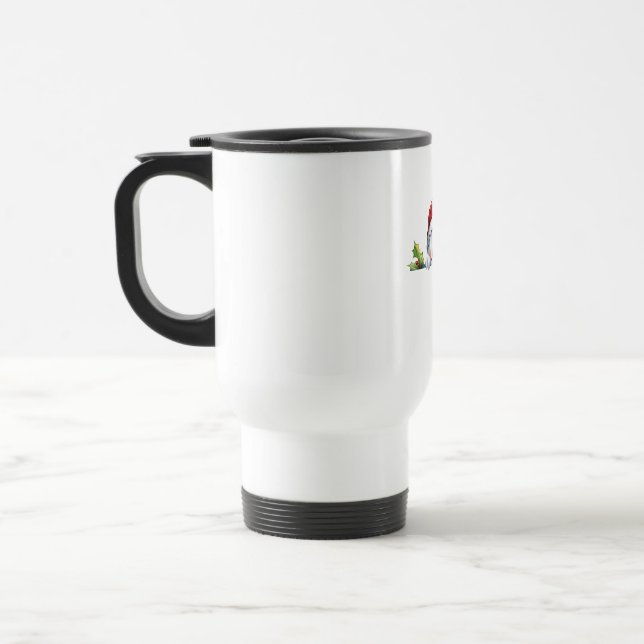 Caneca Térmica Feliz Natal Snowman (Esquerda)