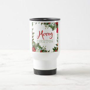 Caneca Térmica Feliz Natal verde