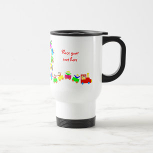 Caneca Térmica Feliz trem infantil