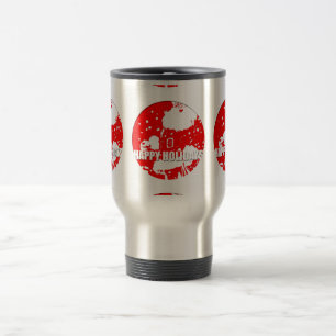 Caneca Térmica Felizes Férias - Papai Noel -