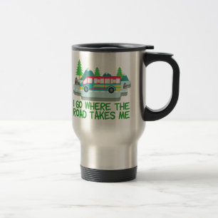 Caneca Térmica Férias na Viagem Rodoviária do Campo RV de Viaja