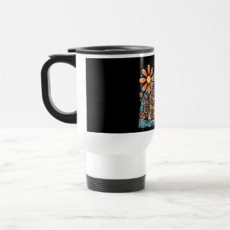 Caneca Térmica férias numa ilha