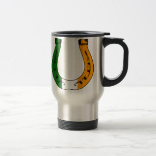 Caneca Térmica ferradura irlandesa de sorte
